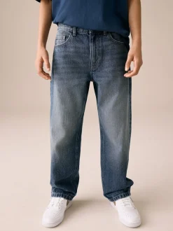 Donkerblauw denim - Authentieke jeans (3-16jr)