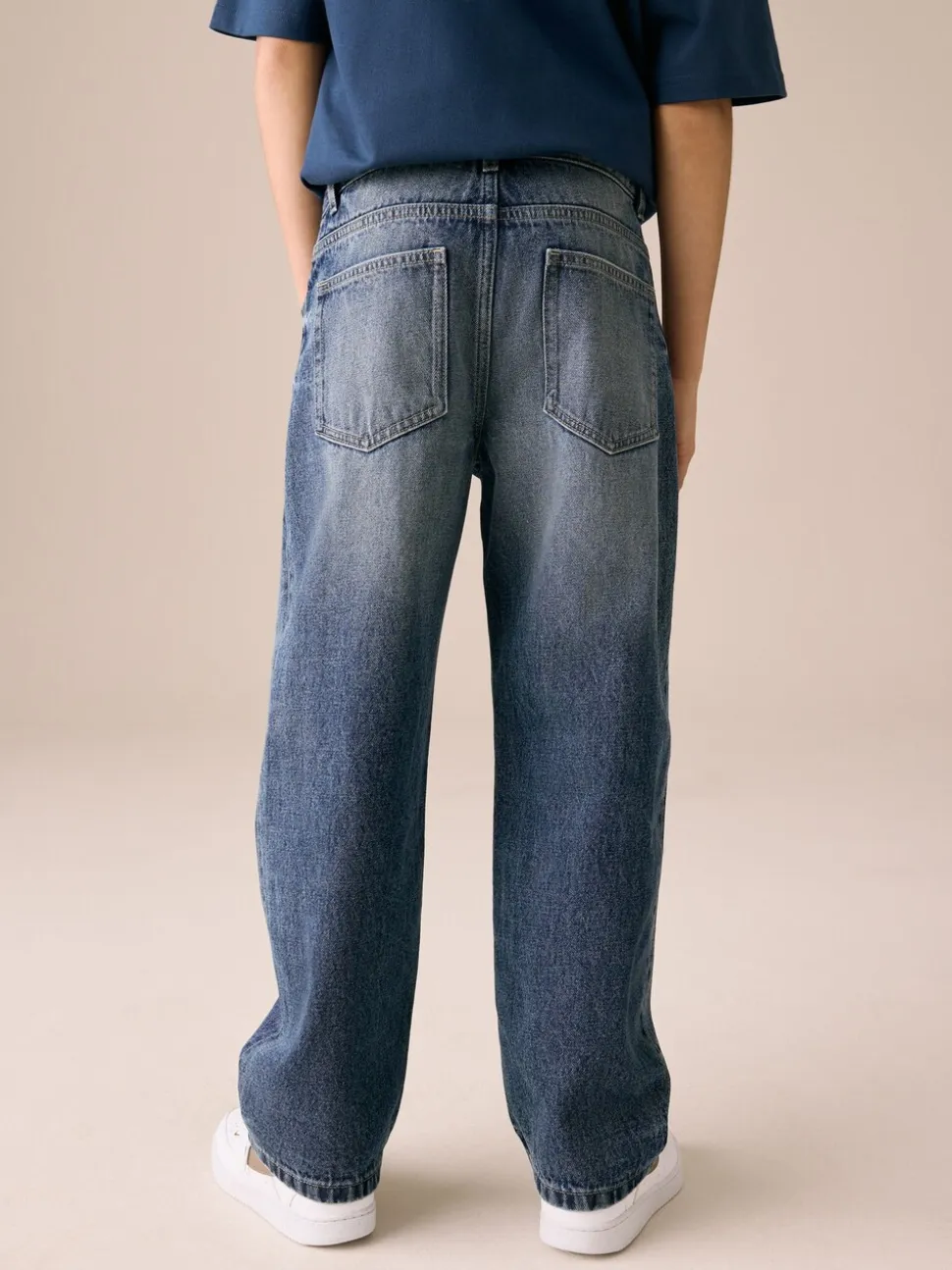 Donkerblauw denim - Authentieke jeans (3-16jr)