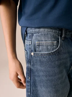 Donkerblauw denim - Authentieke jeans (3-16jr)