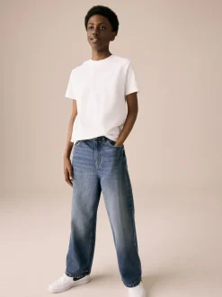 Donkerblauw denim - Authentieke jeans (3-16jr)