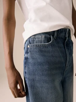 Donkerblauw denim - Authentieke jeans (3-16jr)