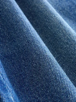 Donkerblauw denim - Jeans met wijde pijpen (3 mnd-7 jr)