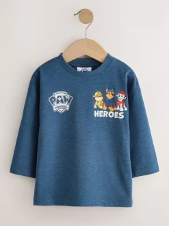 Donkerblauw gemêleerd - Paw Patrol T-shirt met lange mouwen (3mnd -8jr)