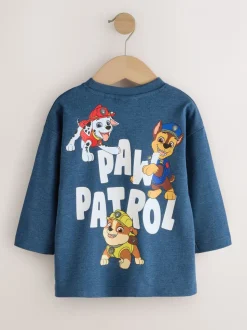Donkerblauw gemêleerd - Paw Patrol T-shirt met lange mouwen (3mnd -8jr)