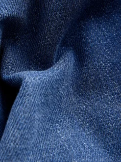 Donkere inktblauwe wassing - Jeans met wijde pijpen (3-16 jr)