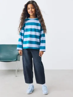 Donkere wassing - Barrel jeans (3-16jaar)