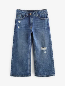Donkere wassing - Jeans met wijde pijpen (3-16 jr)