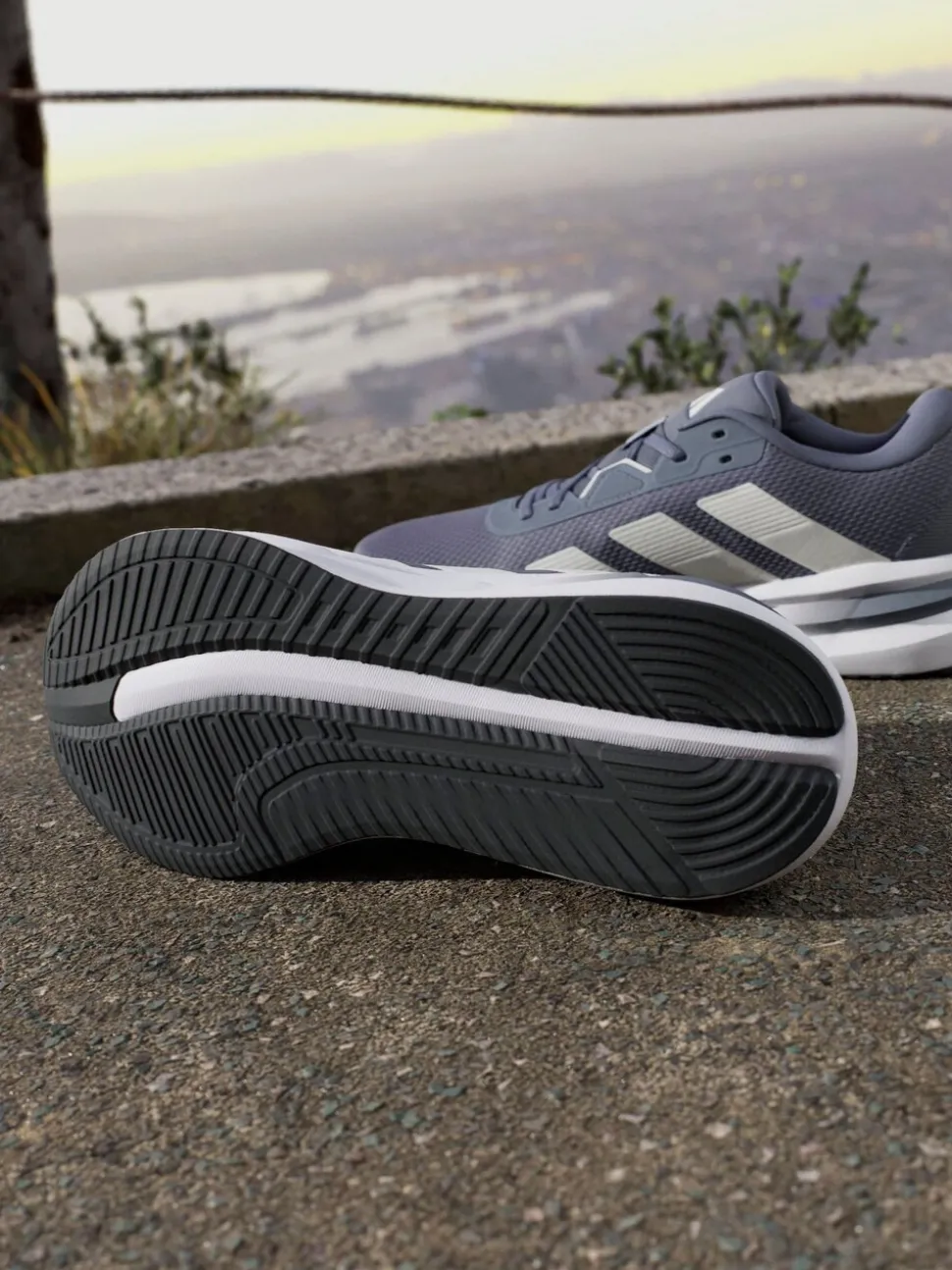 Donkergrijs - adidas Galaxy 7 hardloopschoenen