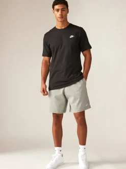 Donkergrijs - Nike Club Knit shorts