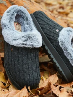 Donkergrijs - Skechers Keepsakes Ice Angel pantoffels