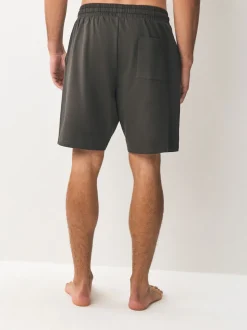 Donkergrijs/zwart - Loopback Soft Touch 2 Pack Jogger Shorts