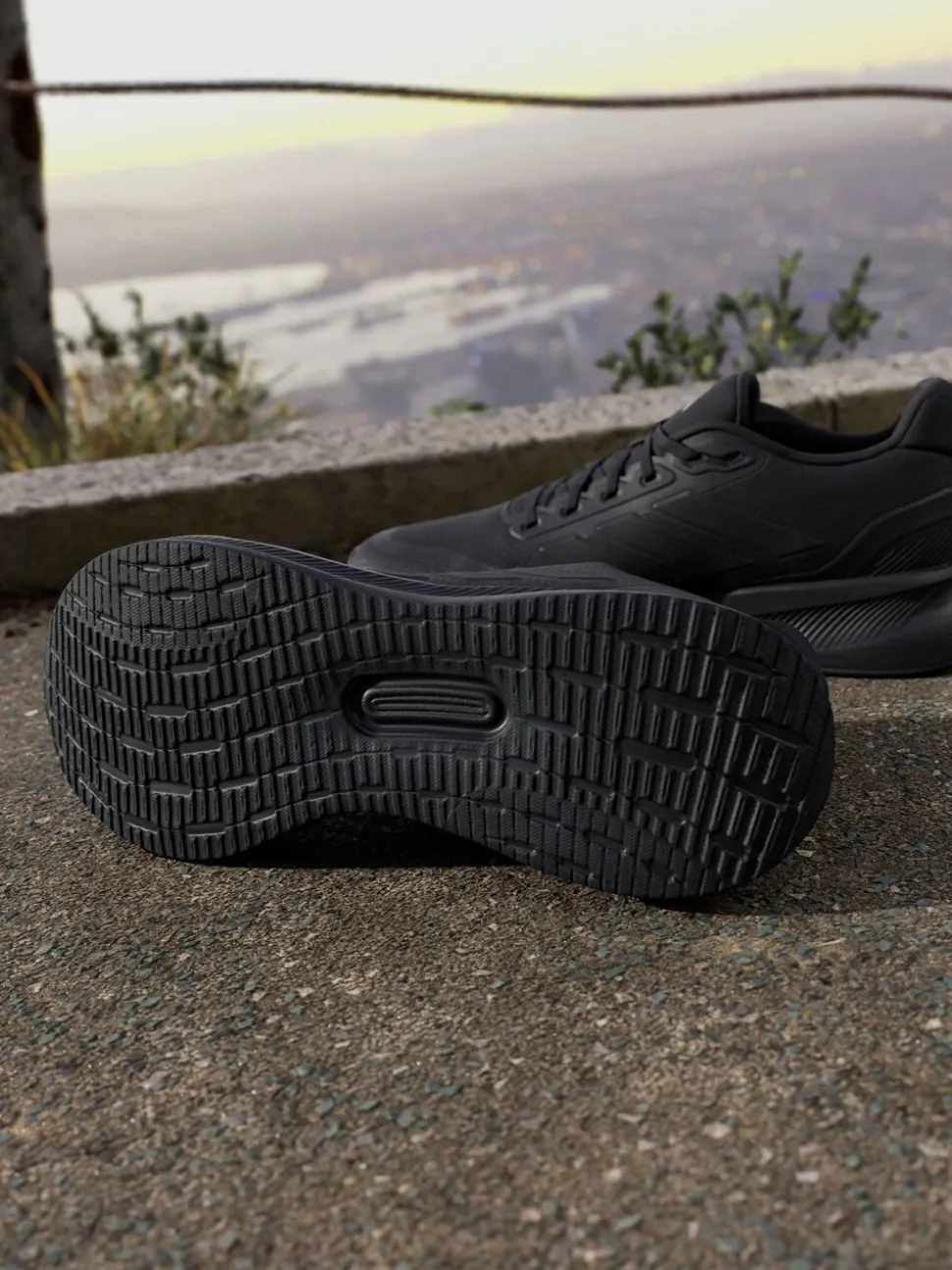 Donkerzwart - adidas Runfalcon 5 Running Trainers