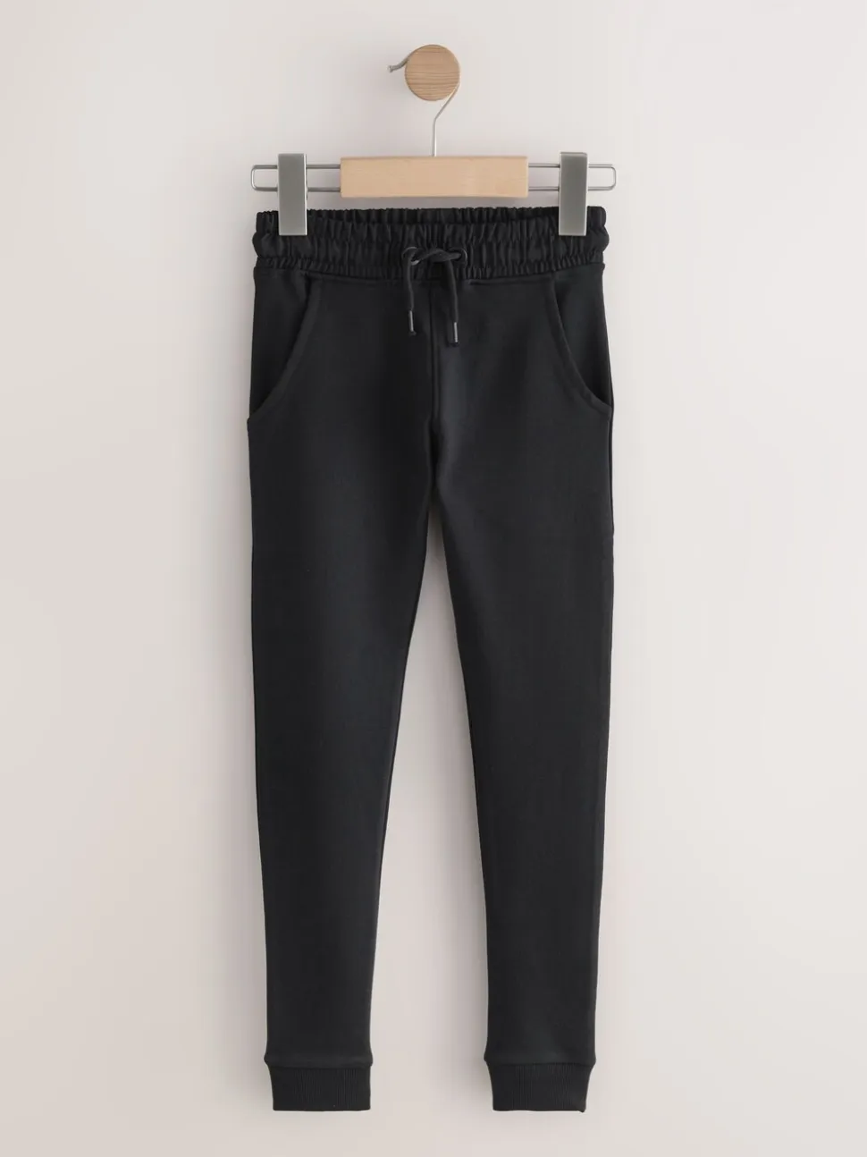 Donkerzwart - Skinny-fit joggingbroek (3 - 16 jr)