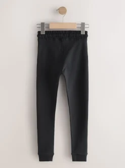 Donkerzwart - Skinny-fit joggingbroek (3 - 16 jr)