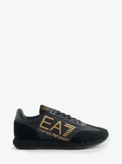 EA7 logo sneakers