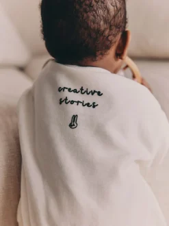 Ecru - Baby Sweatshirt and Leggings 2 Piece Set (0mths-2yrs)