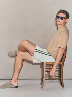 Ecru - EDIT short met bies