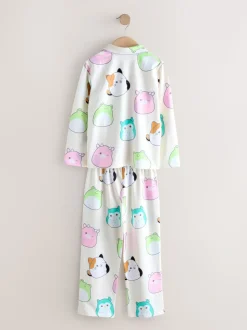 Ecru - Squishmallow-pyjama met knoopsluiting (5-14jr)
