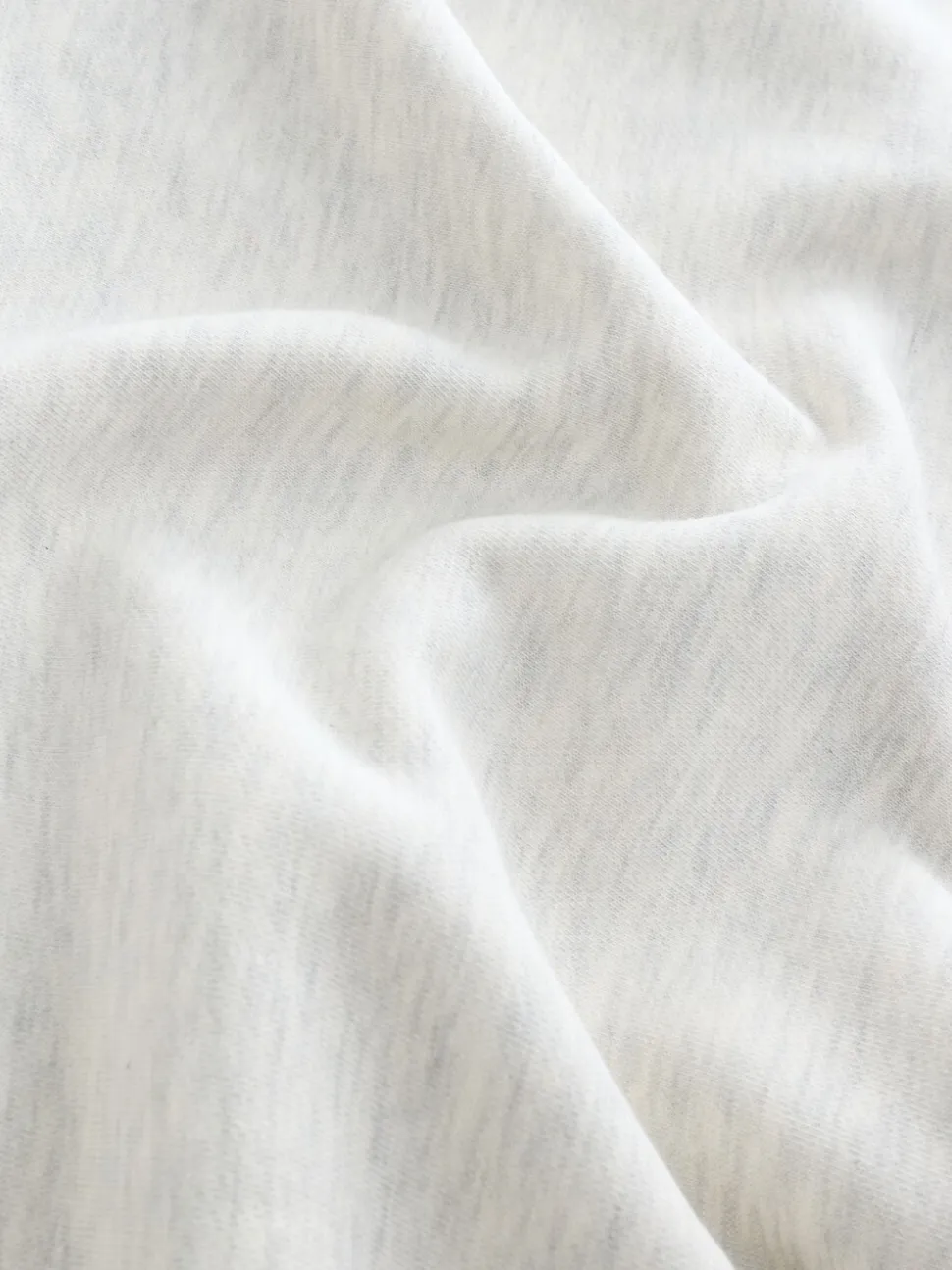 Ecru gemêleerd - Normale Pasvorm - Heavyweight Cotton Rich Crew Neck Sweatshirt