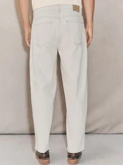 Ecru wit - EDIT Barrel Fit Jeans
