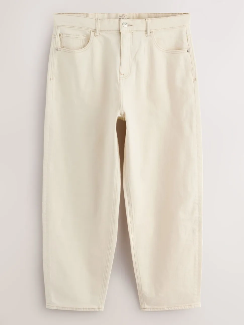 Ecru wit - EDIT Barrel Fit Jeans