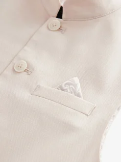 Ecru wit - Eid gilet (3mnd-16jr)