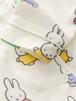 Ecru wit - Miffy-pyjama met knopen (9mnd-10jr)