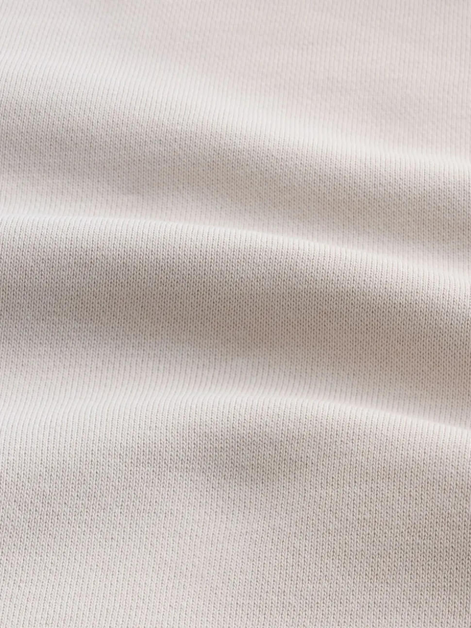 Ecru wit - Normale Pasvorm - Zwaargewicht Cotton Rich Jersey Hoodie