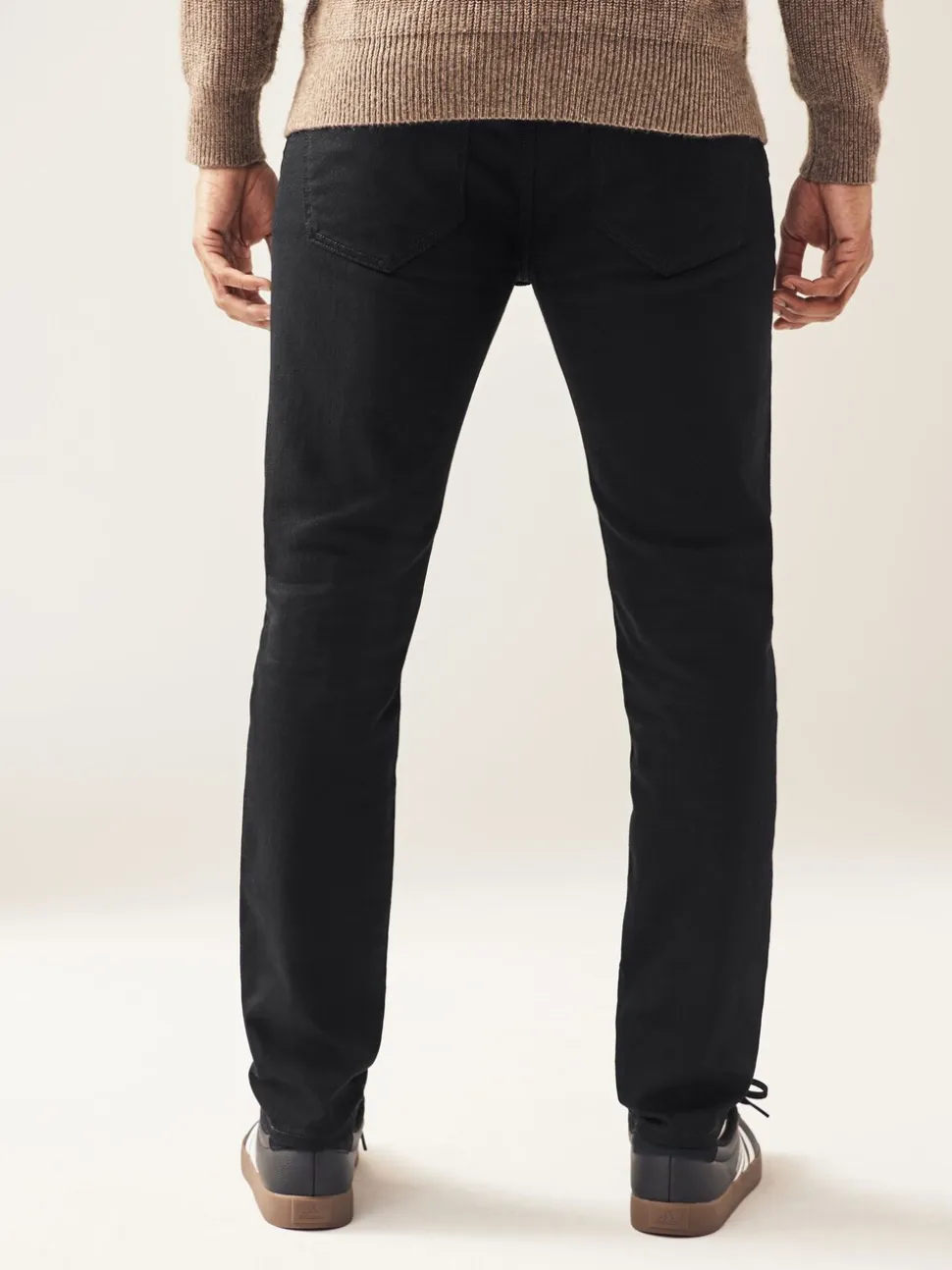 Effen zwart - Enkele - Skinny fit klassieke stretchy jeans