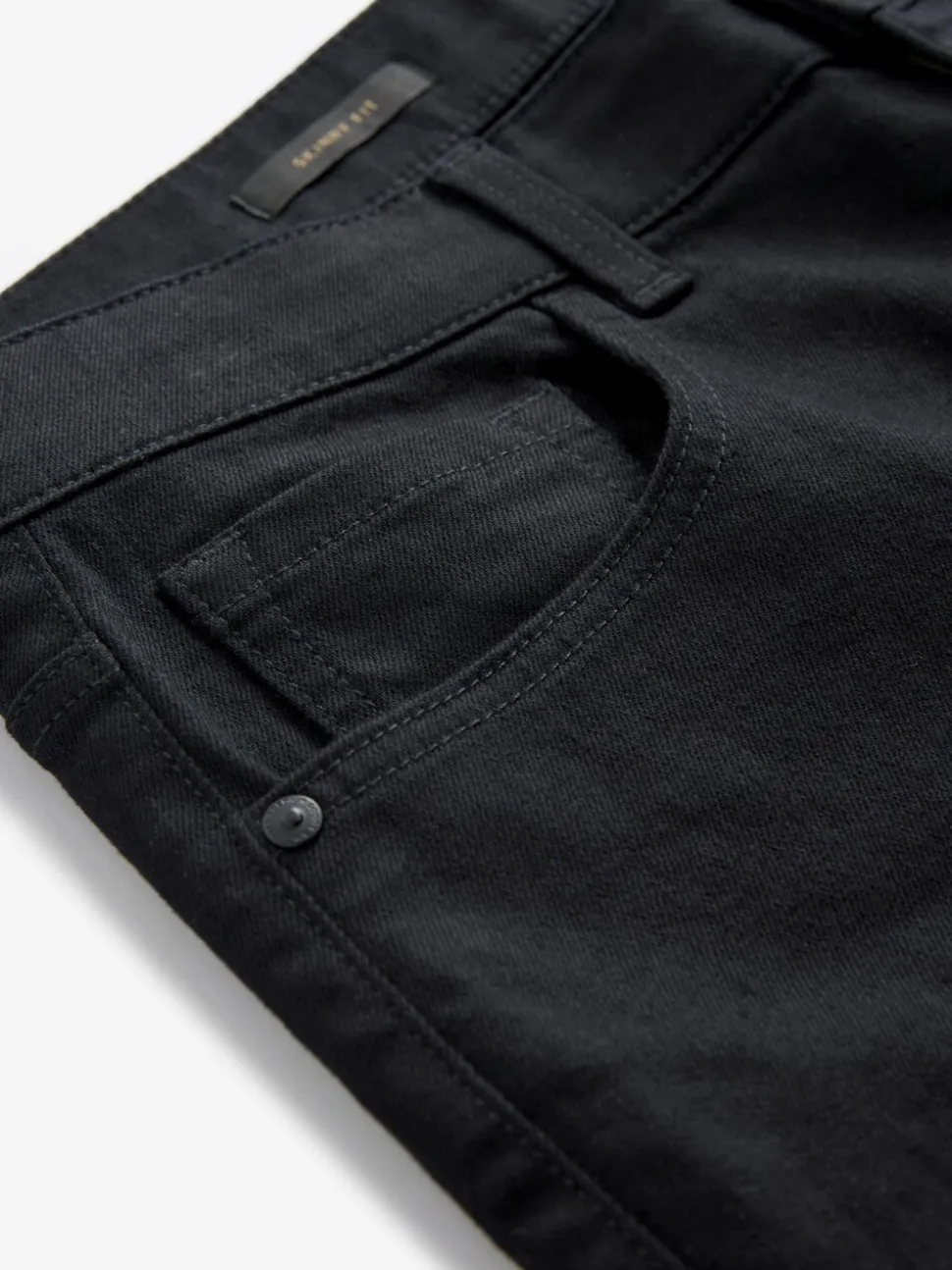 Effen zwart - Enkele - Skinny fit klassieke stretchy jeans