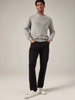Effen zwart - Enkele - Slim fit klassieke stretchy jeans