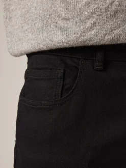 Effen zwart - Enkele - Slim fit klassieke stretchy jeans