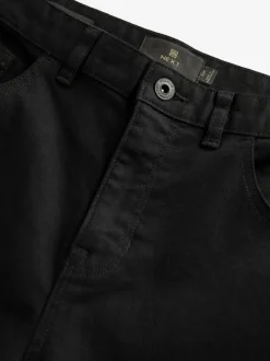 Effen zwart - Enkele - Slim fit klassieke stretchy jeans
