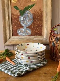 Emma Bridgewater - Middelgrote pastakom met stippen