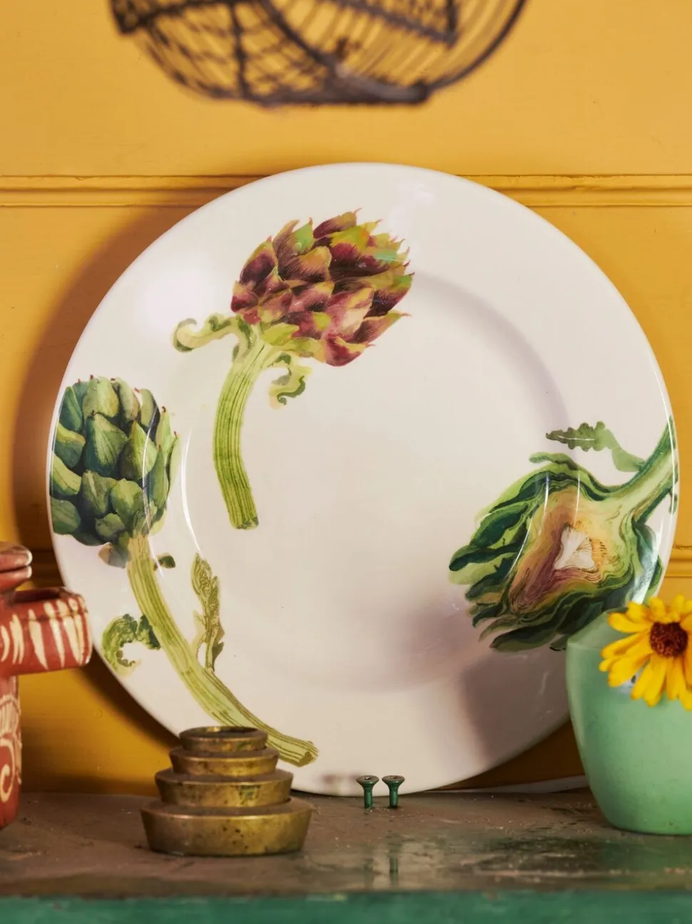 Emma Bridgewater Artichoke 10 1/2 Inch Dinner Plate