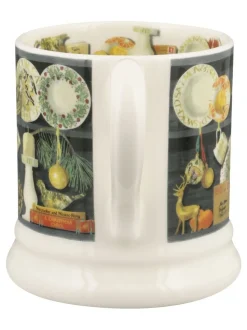 Emma Bridgewater Christmas Dresser 1/2 Pint Mug