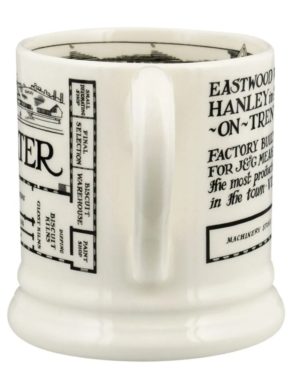 Emma Bridgewater Factory Plan 1/2 Pint Mug