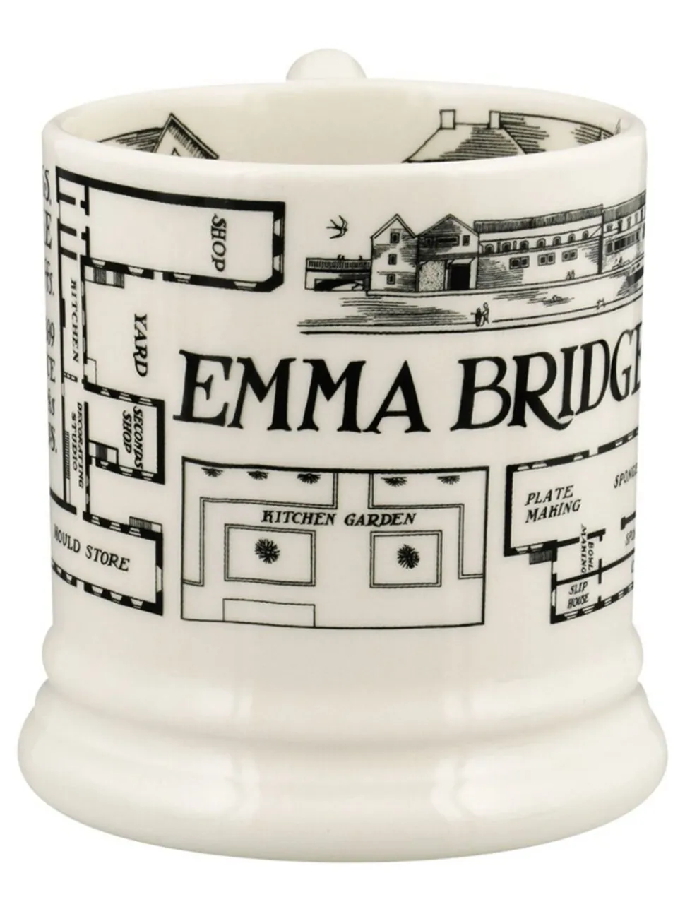 Emma Bridgewater Factory Plan 1/2 Pint Mug