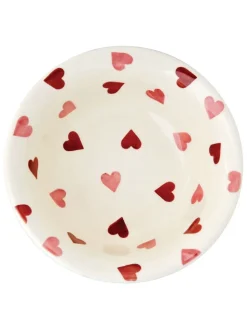 Emma Bridgewater ontbijtkom met roze hartjes