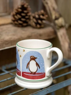 Emma Bridgewater Penguin Snow Globe 1/2 Print Mug