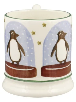 Emma Bridgewater Penguin Snow Globe 1/2 Print Mug