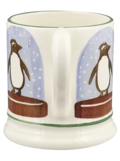 Emma Bridgewater Penguin Snow Globe 1/2 Print Mug