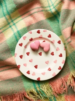 Emma Bridgewater Pink Hearts 8 1/2 Inch Side Plate