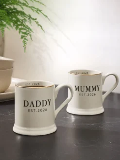 Est 2026 Monochrome Mug