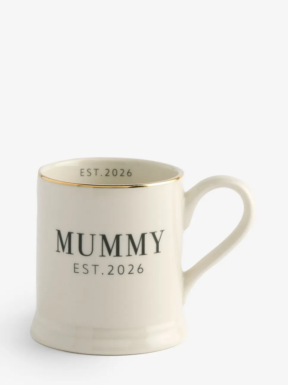 Est 2026 Monochrome Mug