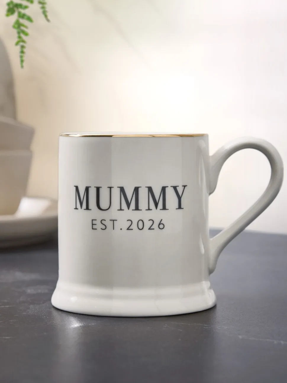 Est 2026 Monochrome Mug