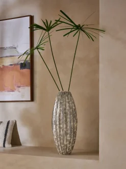 Extra Large Reactive Glaze Ceramic Vase