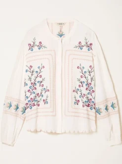 FatFace Embroidered Blouse