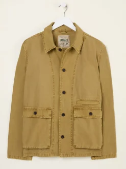 FatFace Garment Dye Worker 100% katoenen jas