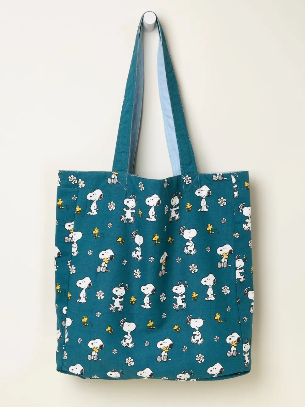 FatFace Heart Snoopy Reversible Tote Bag